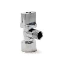 LLAVE ANGULAR 1/2 HEMBRA x 3/8 MACHO COMPRESION CON VOLANTE PLANO