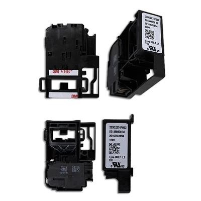 BLOQUEAPUERTAS LAVADORA MABE EASY KRAKEN 3 TERMINALES NEGRO ORIGINAL