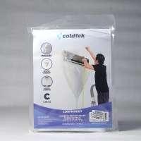 BOLSA TRANSPARENTE MANTENIMIENTO MINI SPLIT CON DESAGUE 130 CM DE 1 - 1.5 TON