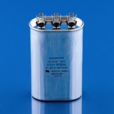CAPACITOR AIRE ACONDICIONADO 25 Y 10 MFD 370V