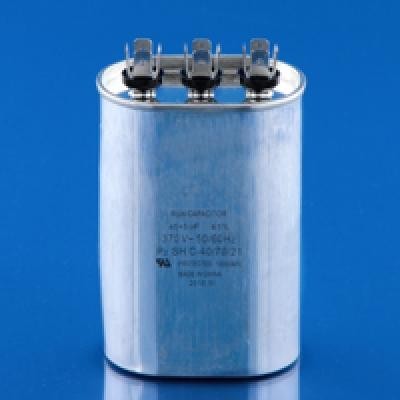 CAPACITOR AIRE ACONDICIONADO 45 Y 5 MFD 370V OVALADO