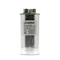 CAPACITOR DUAL AIRE ACONDICIONADO 50 Y 5 MFD 370V REDONDO