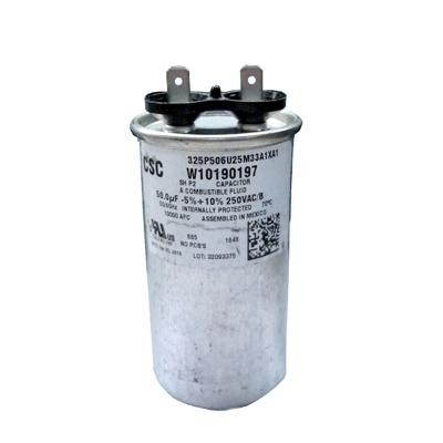 CAPACITOR LAVADORA ACROS WHIRLPOOL 50 MFD 250V