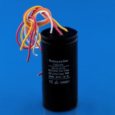 CAPACITOR LAVADORA MABE 12KG 4 CABLES 45 Y 18 MFD