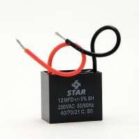 CAPACITOR VENTILADOR 12 MFD 250V UNIVERSAL PISO Y PEDESTAL