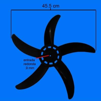 ASPA VENTILADOR TAURUS 19 PULG 5 ALAS